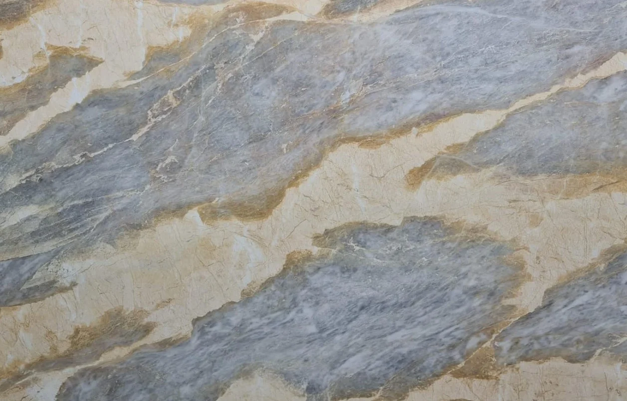 Azure Crown Marble: Flowing Blue-Grey Layers and Natural Contrast - Blog article by Marque Natural Stones
