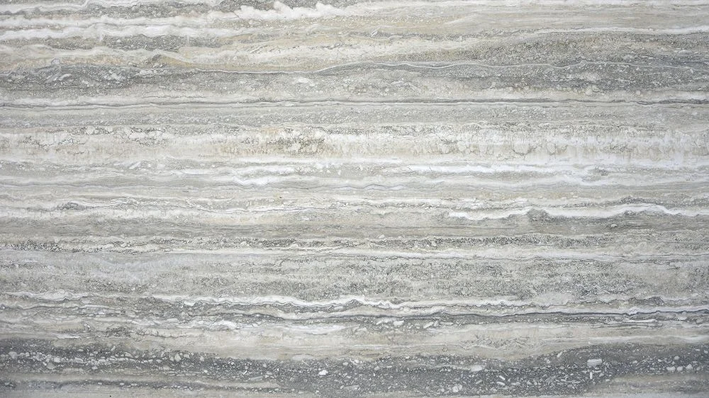 Silver Travertine: Cool Grey Layers and Architectural Rhythm - Blog article by Marque Natural Stones