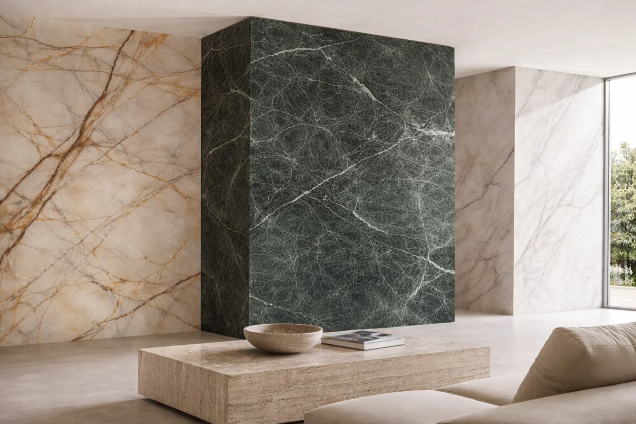 Why Large Marble Slabs Change Spatial Perception - Blog article by Marque Natural Stones