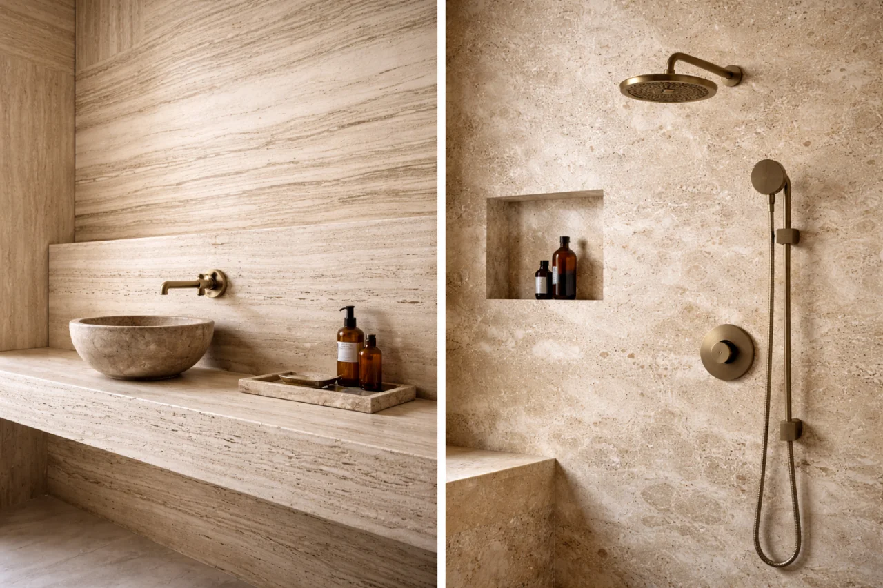 Vein Cut or Cross Cut: Why Marble Selection Changes the Final Result - Blog article by Marque Natural Stones