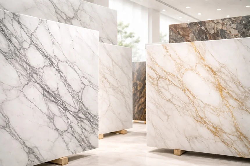 How Marble Slabs Are Selected: What Architects and Buyers Actually Look For - Blog article by Marque Natural Stones