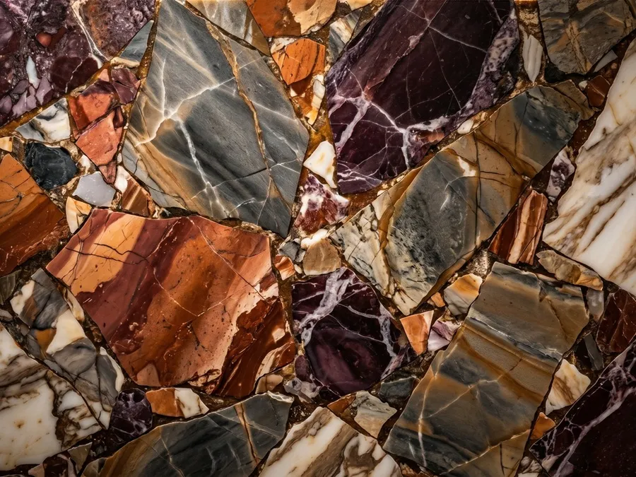 Nature's Dramatic Masterpiece: Breccia-Character Marbles - Blog article by Marque Natural Stones