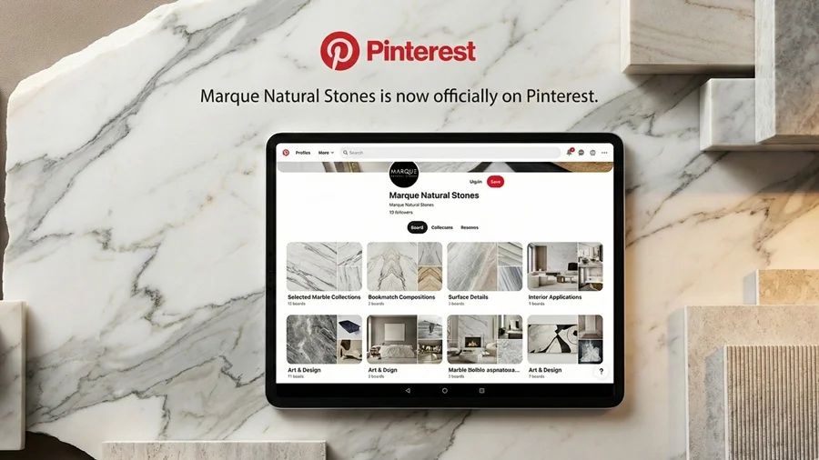 Marque Natural Stones Is Now on Pinterest - News by Marque Natural Stones